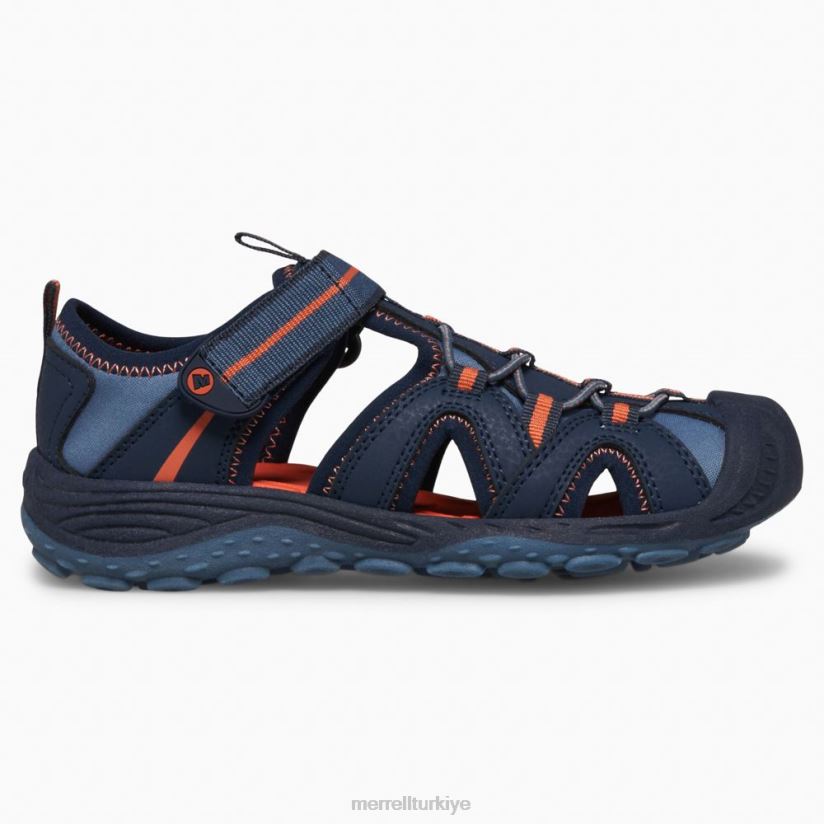 Merrell hidro 2 sandalet (mk266972) 6JH2Z61474 lacivert/turuncu