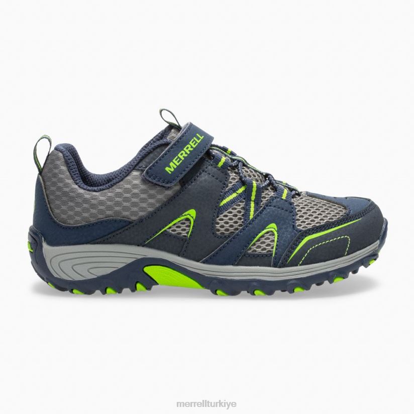 Merrell iz kovalayan ayakkabı (mk261237) 6JH2Z61464 lacivert/yeşil