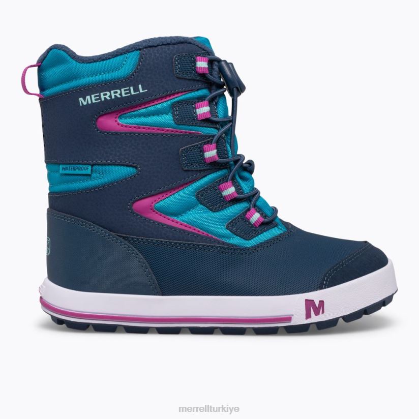 Merrell kar bankası 3.0 önyükleme (mk165186k) 6JH2Z61483 lacivert/turkuaz