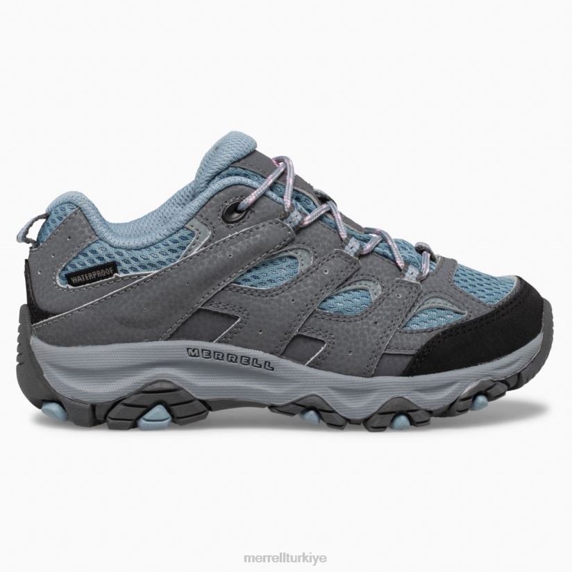 Merrell moab 3 düşük bağcıklı su geçirmez spor ayakkabı (mk165706) 6JH2Z61477 rakım