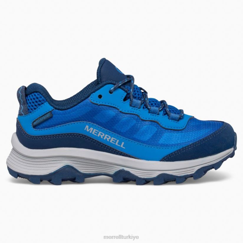 Merrell moab hızı düşük su geçirmez (mk265940) 6JH2Z61374 mavi