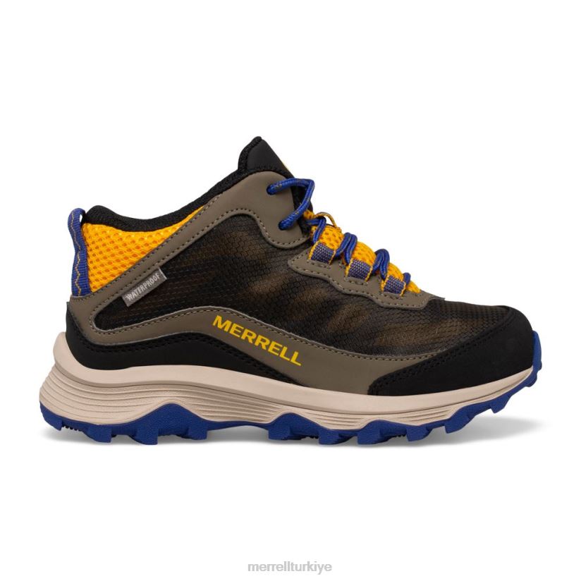 Merrell moab hızı orta su geçirmez (mk266263) 6JH2Z61381 kobalt/altın