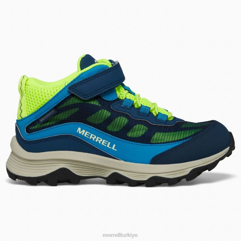 Merrell moab speed mid klima su geçirmez (mk267121) 6JH2Z61384 donanma / merhaba viz