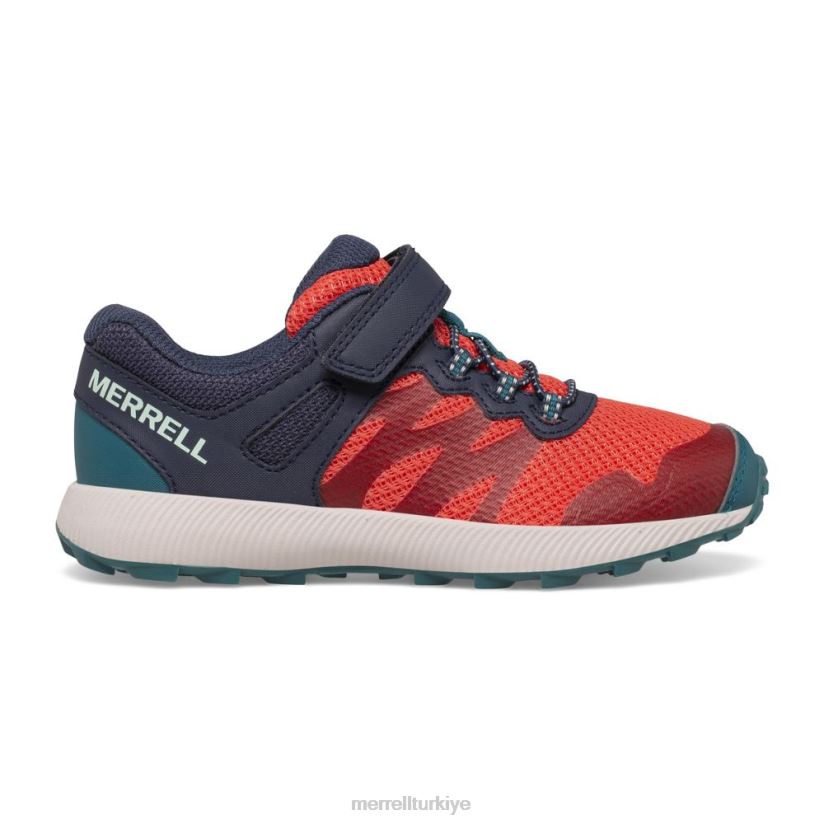 Merrell nova 2 spor ayakkabı (mk166240) 6JH2Z6786 lacivert/mercan