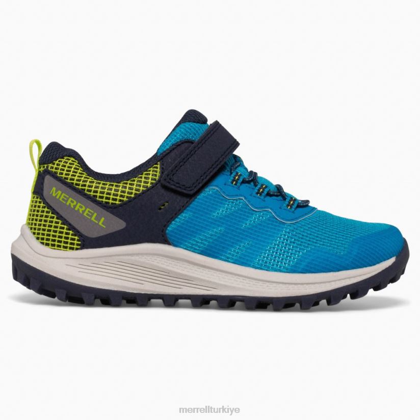 Merrell nova 3 spor ayakkabı (mk266784) 6JH2Z61357 mavi