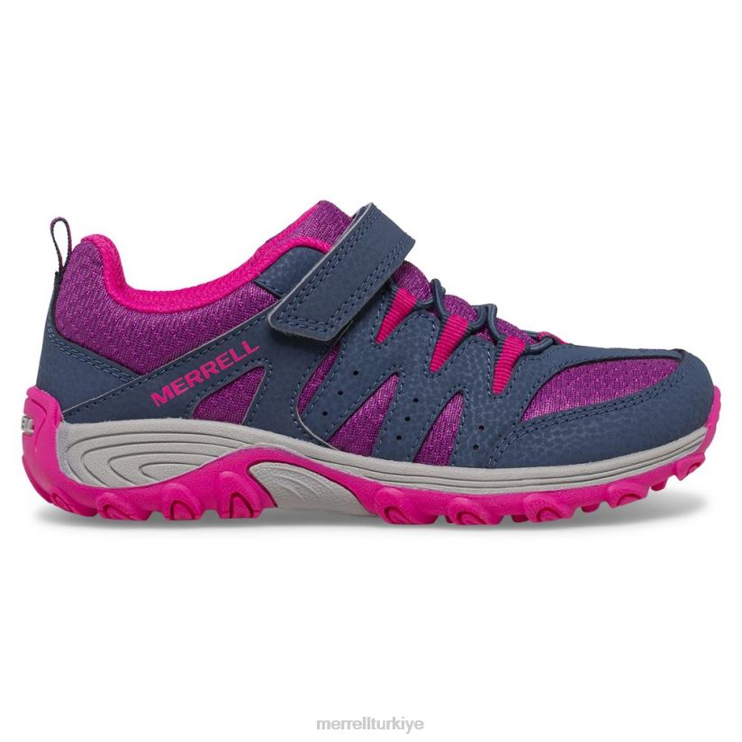 Merrell outback düşük 2 spor ayakkabı (mk165720) 6JH2Z61456 lacivert/berry/gri