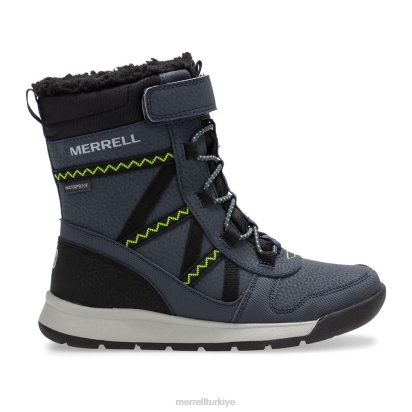 Merrell snow crush 2.0 su geçirmez bot (mk263127k) 6JH2Z61508 lacivert/kireç