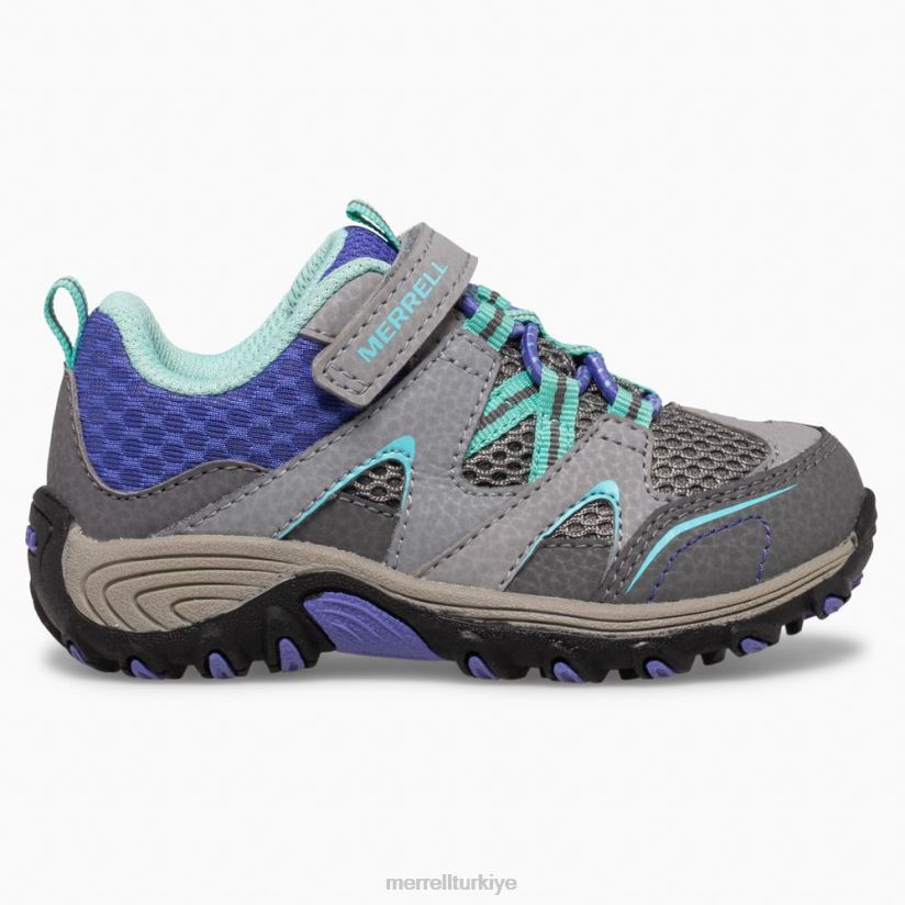 Merrell iz kovalayan jr. ayakkabı (ml166016) 6JH2Z61341 gri/çoklu