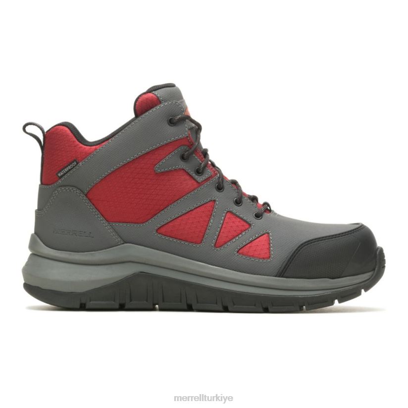 Merrell fullbench speed mid su geçirmez cf (j005027) 6JH2Z6688 asfalt/yıldız çiçeği