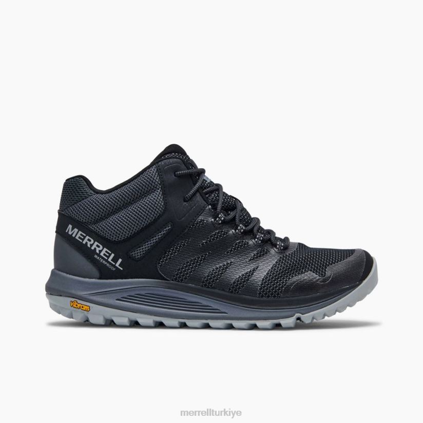 Merrell nova 2 orta su geçirmez (j035579) 6JH2Z6208 siyah