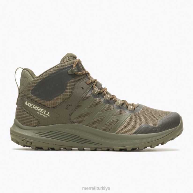 Merrell nova 3 mid taktik su geçirmez bot (j005053) 6JH2Z6383 zeytin