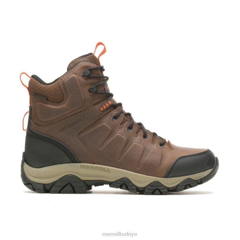 Merrell Phaserbound 2 mid su geçirmez sr (j005057) 6JH2Z6556 toprak/turuncu