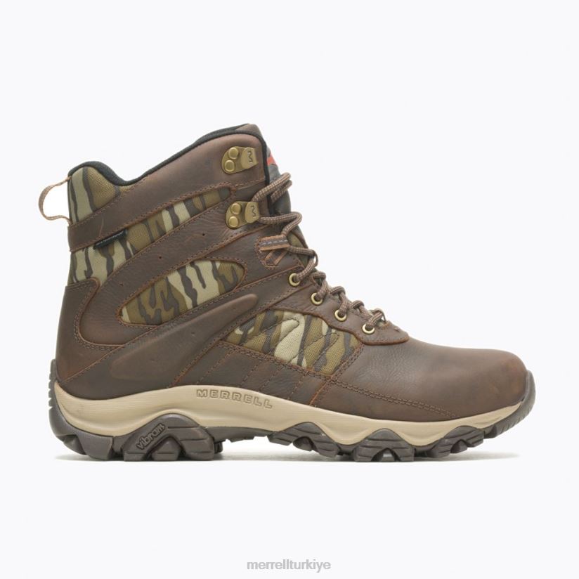 Merrell moab 2 kereste 6'' su geçirmez (j004651) 6JH2Z6599 şekerleme/meşe