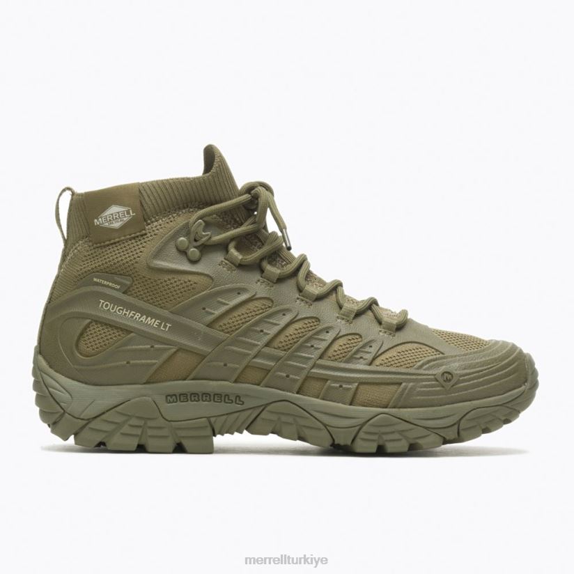 Merrell moab hız taktiksel orta su geçirmez (j099425) 6JH2Z6348 zeytin