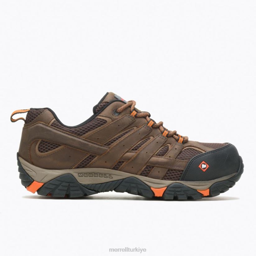 Merrell moab vertex vent kompakt burunlu iş ayakkabısı (j11119) 6JH2Z6372 kil