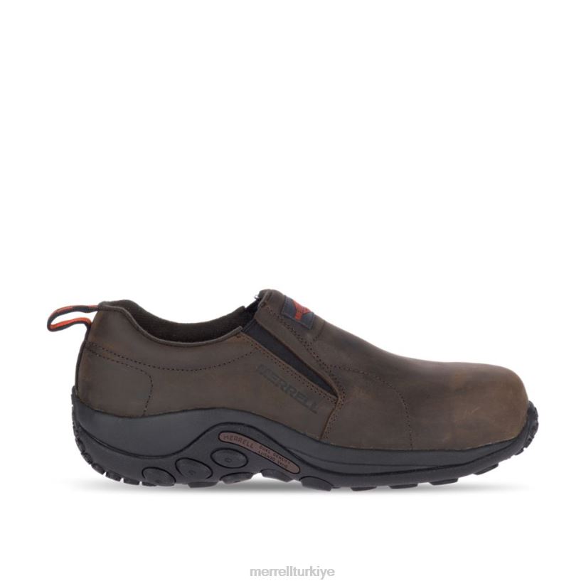 Merrell orman moc deri kompozit burunlu iş ayakkabısı geniş genişlik (j099319w) 6JH2Z6487 espresso