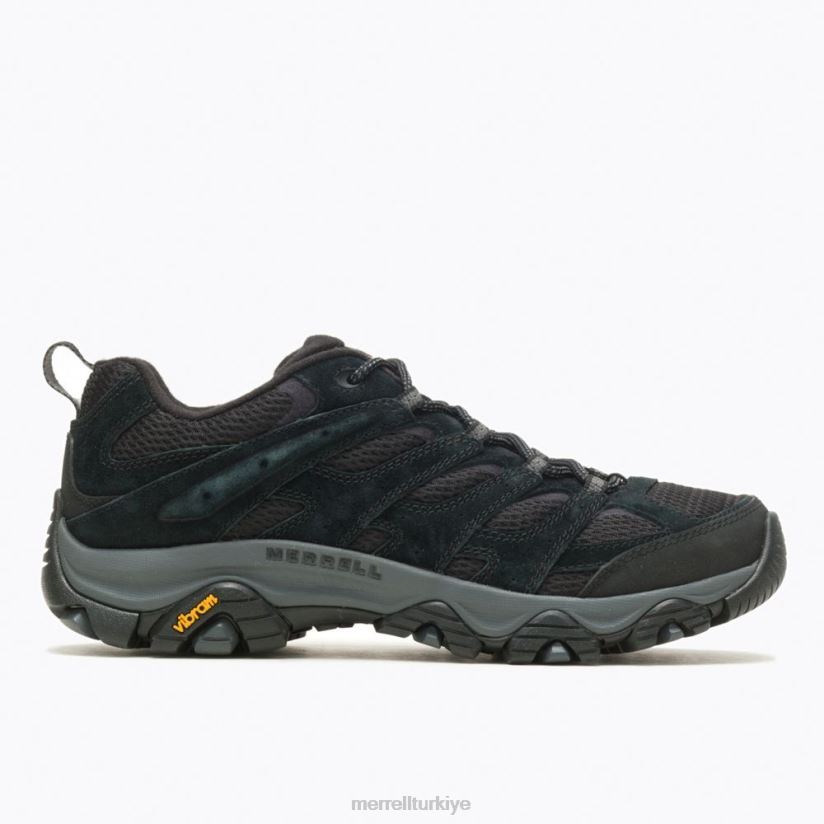 Merrell moab 3 geniş genişlik (j035875w) 6JH2Z6206 Kara gece