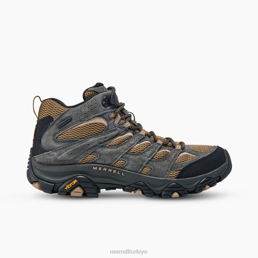 Merrell moab 3 orta su geçirmez geniş genişlik (j036269w) 6JH2Z6217 Balkabağı/beluga