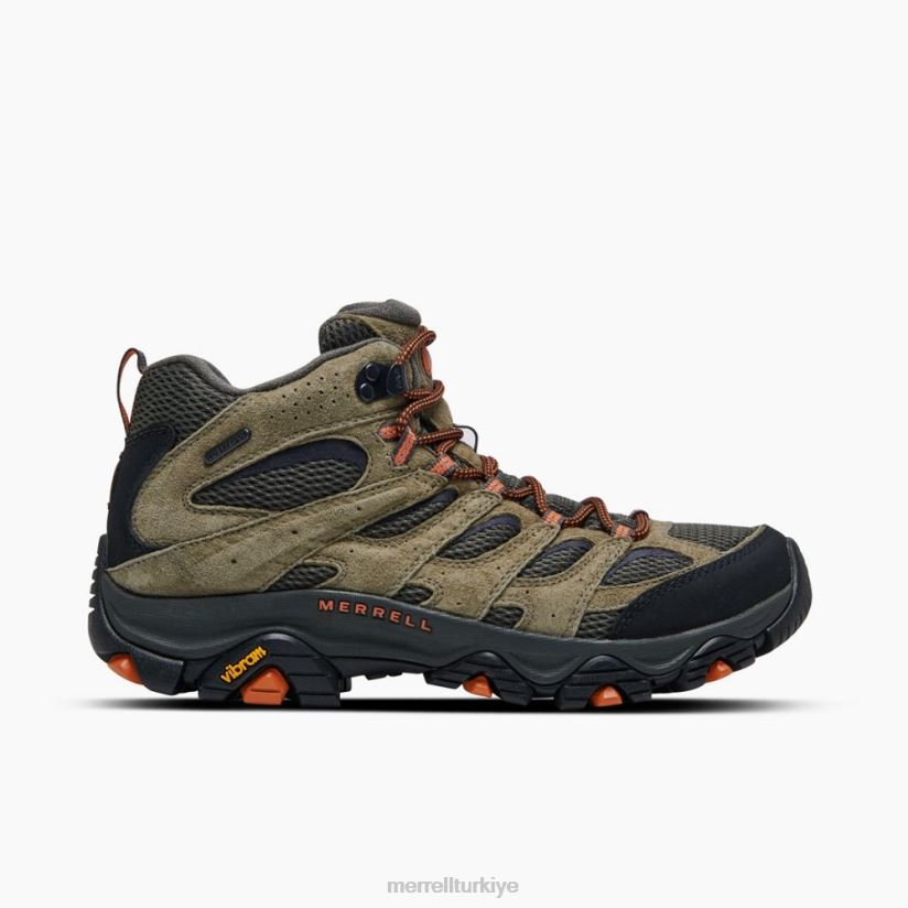 Merrell moab 3 orta su geçirmez (j035841) 6JH2Z6127 zeytin