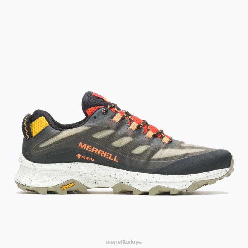 Merrell moab hızı gore-tex (j067457) 6JH2Z624 siyah/çoklu