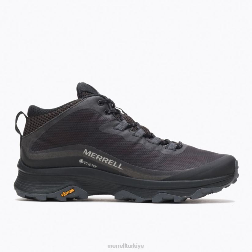 Merrell moab hızı orta gore-tex (j067075) 6JH2Z6190 siyah/asfalt