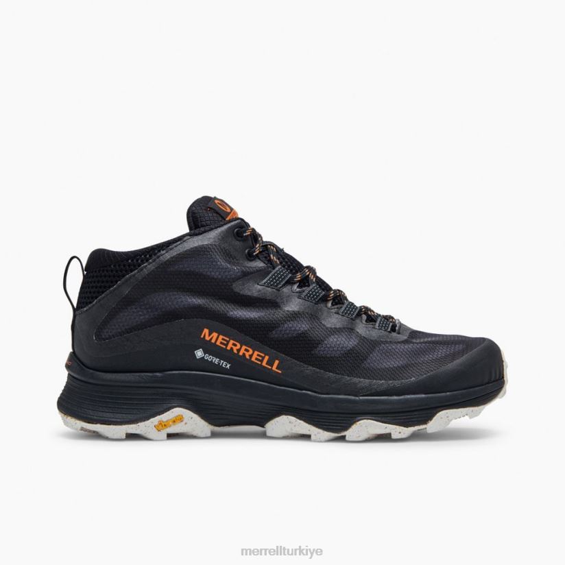 Merrell moab hızı orta gore-tex (j135409) 6JH2Z6189 siyah