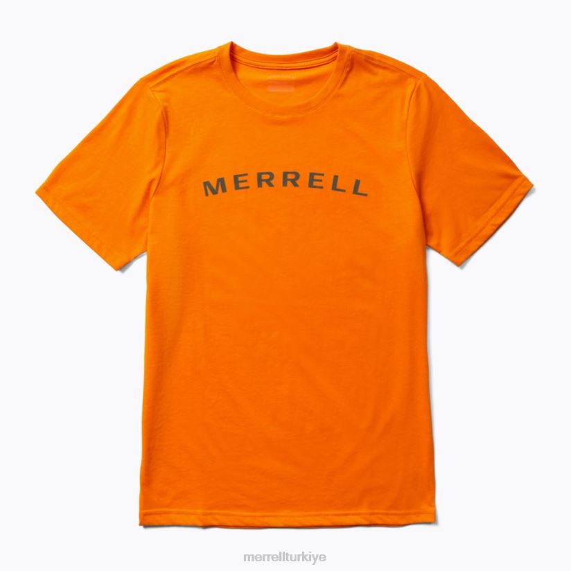 Merrell yazılı kısa kollu tişört (jms26332-751) 6JH2Z6584 coşku