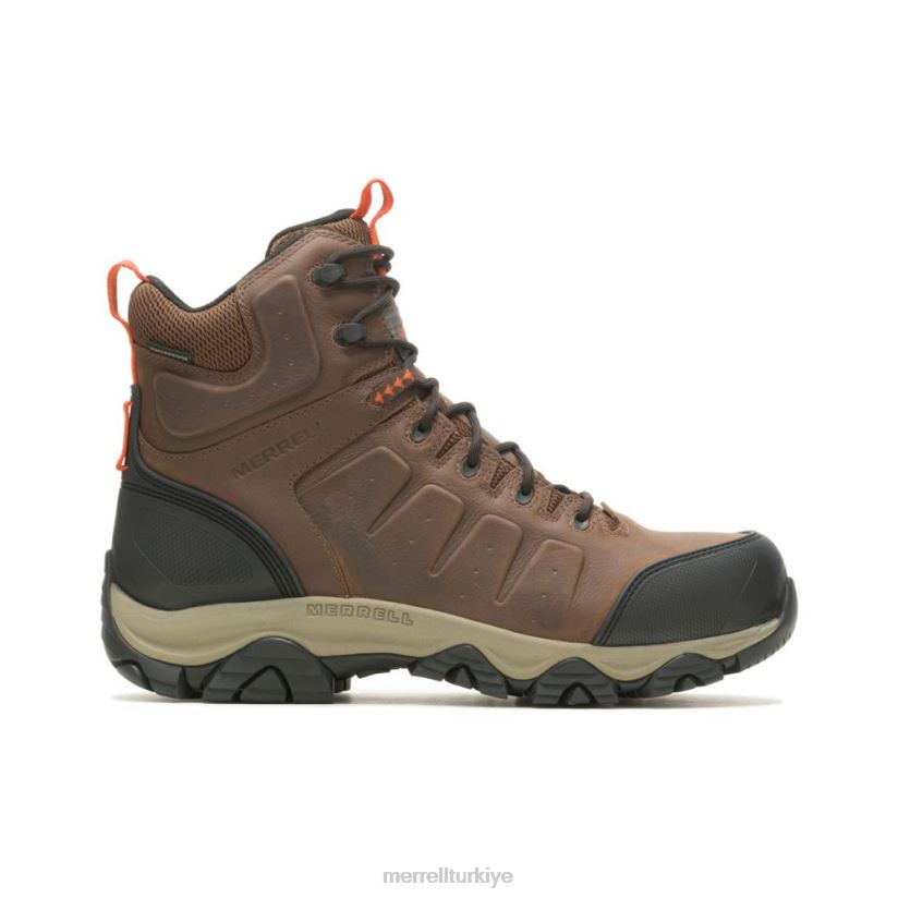 Merrell Phasebound 2 orta su geçirmez CF (j005055) 6JH2Z6123 toprak/turuncu