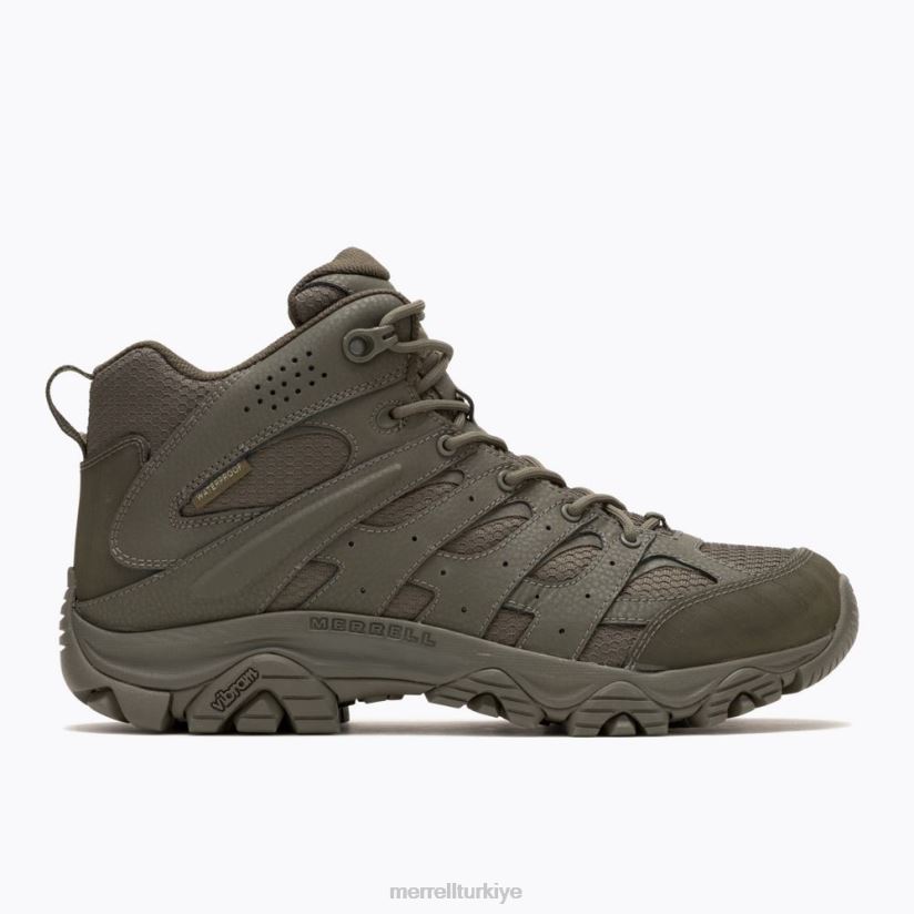 Merrell moab 3 orta taktik su geçirmez (j004113) 6JH2Z6122 koyu zeytin