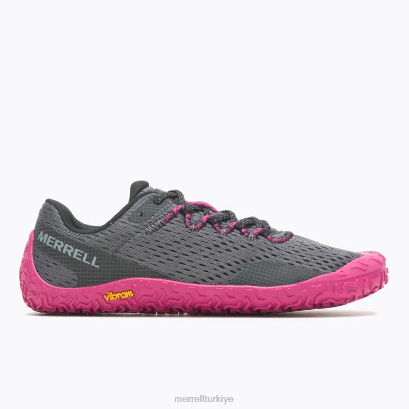 Merrell buhar eldiveni 6 (j067722) 6JH2Z6856 granit/fuşya