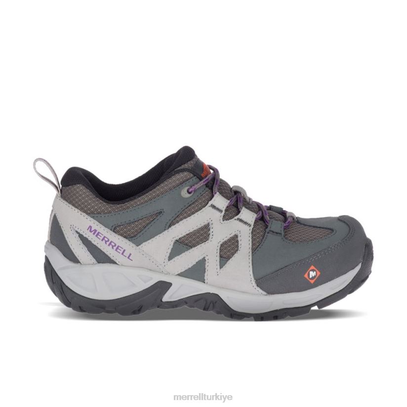 Merrell siren alaşımlı burunlu iş ayakkabısı (j099324) 6JH2Z61197 odun kömürü