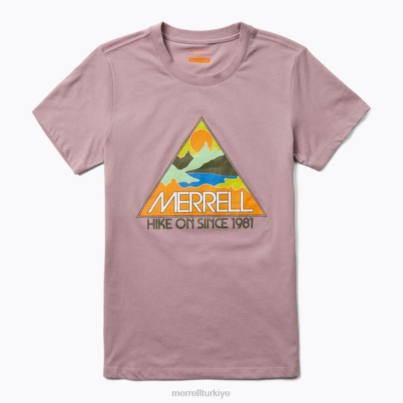 Merrell üçgen tişört (jws26825-494) 6JH2Z61005 mürver